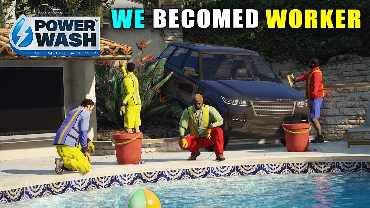 I GOT A CLEANING JOB POWER WASH SIMULATOR YouTube