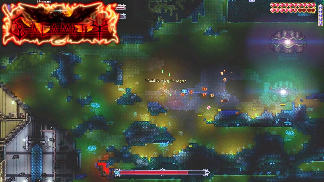 Terraria Calamity Mod v2.0 Tập 7 Lặn Xuống Sunken Sea Đánh Con Ngao