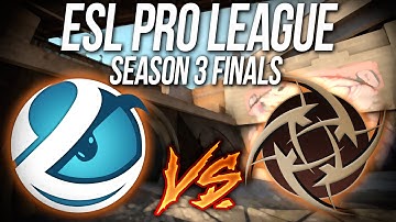 CS:GO -  NiP vs. Luminosity [Overpass] - ESL Pro League Season 3 Finals - SemiFinals