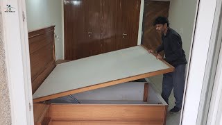 Bed Design Hydraulic-bed design in wood - double bed design - new bed design by WOOD WORK ZK 1,736 views 2 weeks ago 4 minutes, 49 seconds