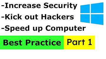 You Must do This After Installing Windows - Best Practices - Professional Tips - Firewall & Security