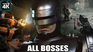 RoboCop: Rogue City - All Bosses (With Cutscenes) 4K 60FPS UHD PC