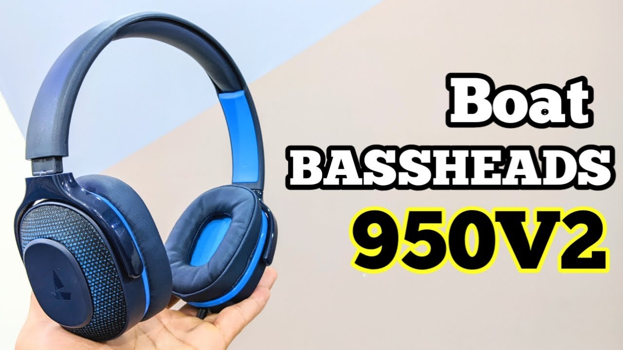 boAt BassHeads 950v2 Boat BassHeads 950v2 Unboxing And Review Best Headphones Under 1000 Rs