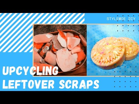 UPCYCLING LEFTOVER SOAP SCRAPS - YouTube