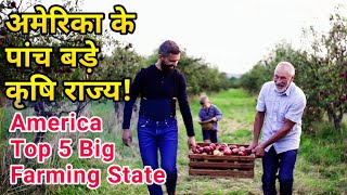 America Highest Farming State in Hindi
