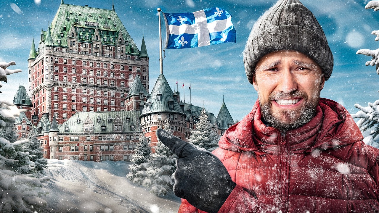 J'explore le QUÉBEC en HIVER !