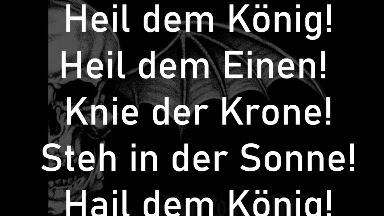 Avenge Deutsch Avenge Deutsch