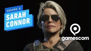 7 Minutes of Gears 5 Sarah Connor PC Gameplay at 4K 60fps - Gamescom 2019