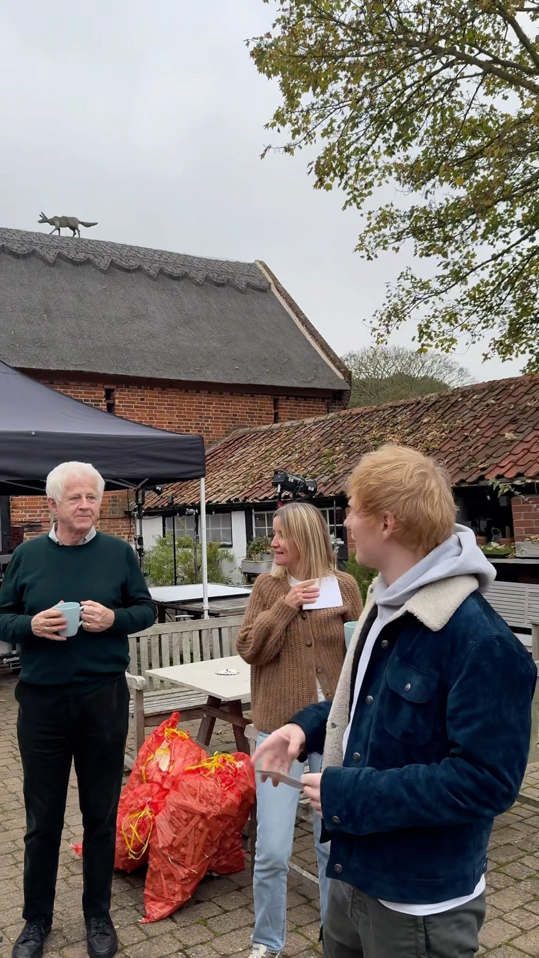 Me, Richard Curtis and Claudia Jessie got something fun for you next week