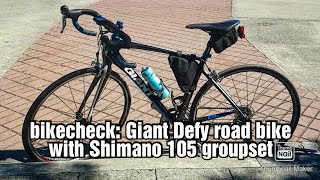 Giant Defy Road Bike with Shimano 105 