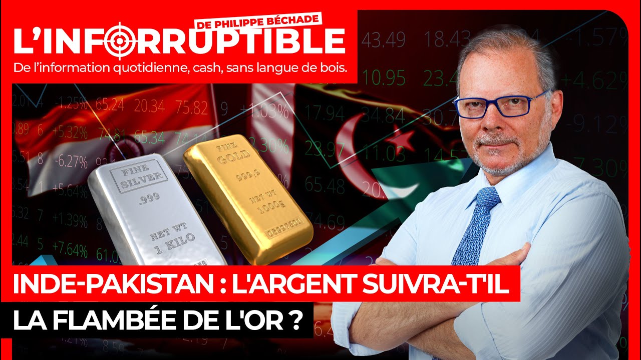 Inde-Pakistan : l'argent suivra-t'il la flambée de l'or ?