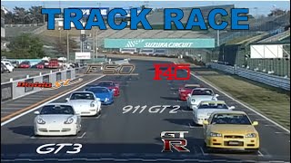 [ENG CC] Track Race #23 | F50 vs Diablo vs F40 vs GT3 vs F355 vs GTR vs GT2