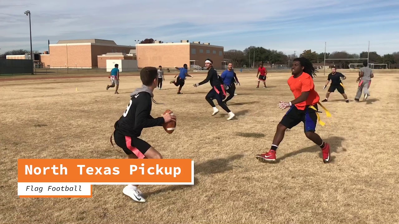 North Texas Flag Football Pickup YouTube