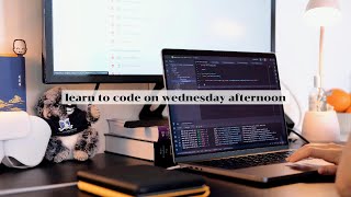 learn to code on wednesday afternoon | asmr mac keyboard | background noise