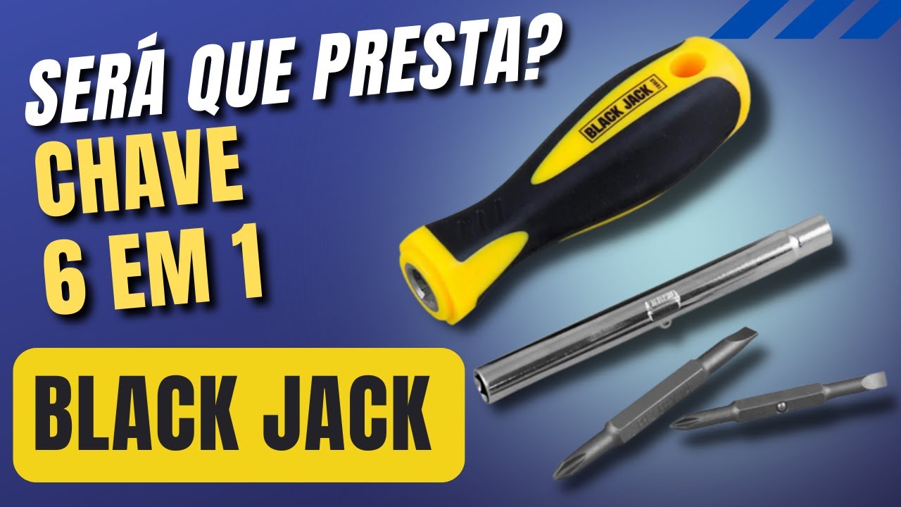 【black jack】 When you least expect it Black Jack 6-in-1 screwdriver B483
