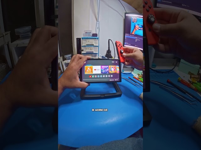 Corrigiendo Magia a Switch OLED que pasó por 2 técnicos 😵‍💫💀 #pov #switch #magia #repair #gaming
