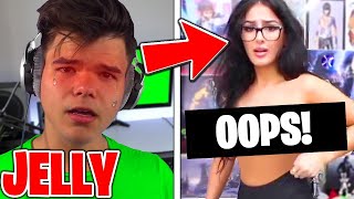 7 YouTubers Who FORGOT THE CAMERA WAS ON! (Jelly, SSSniperwolf, Unspeakable)