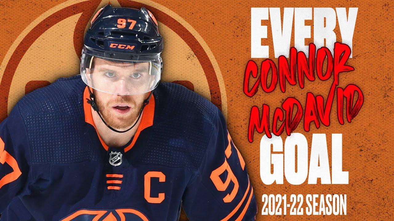 Every Connor McDavid Goal From The 2021-22 NHL Season - YouTube