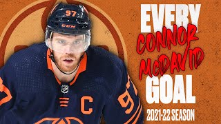 Every Connor McDavid Goal From The 2021-22 NHL Season