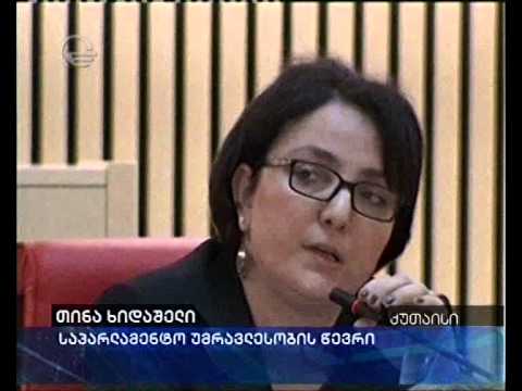 თინა ხიდაშელის ინიციატივა