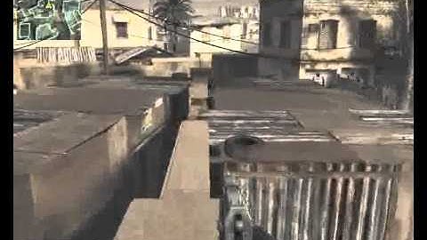 CoD 4: Mapa Ambush-Fajne jumpy i campy part 1