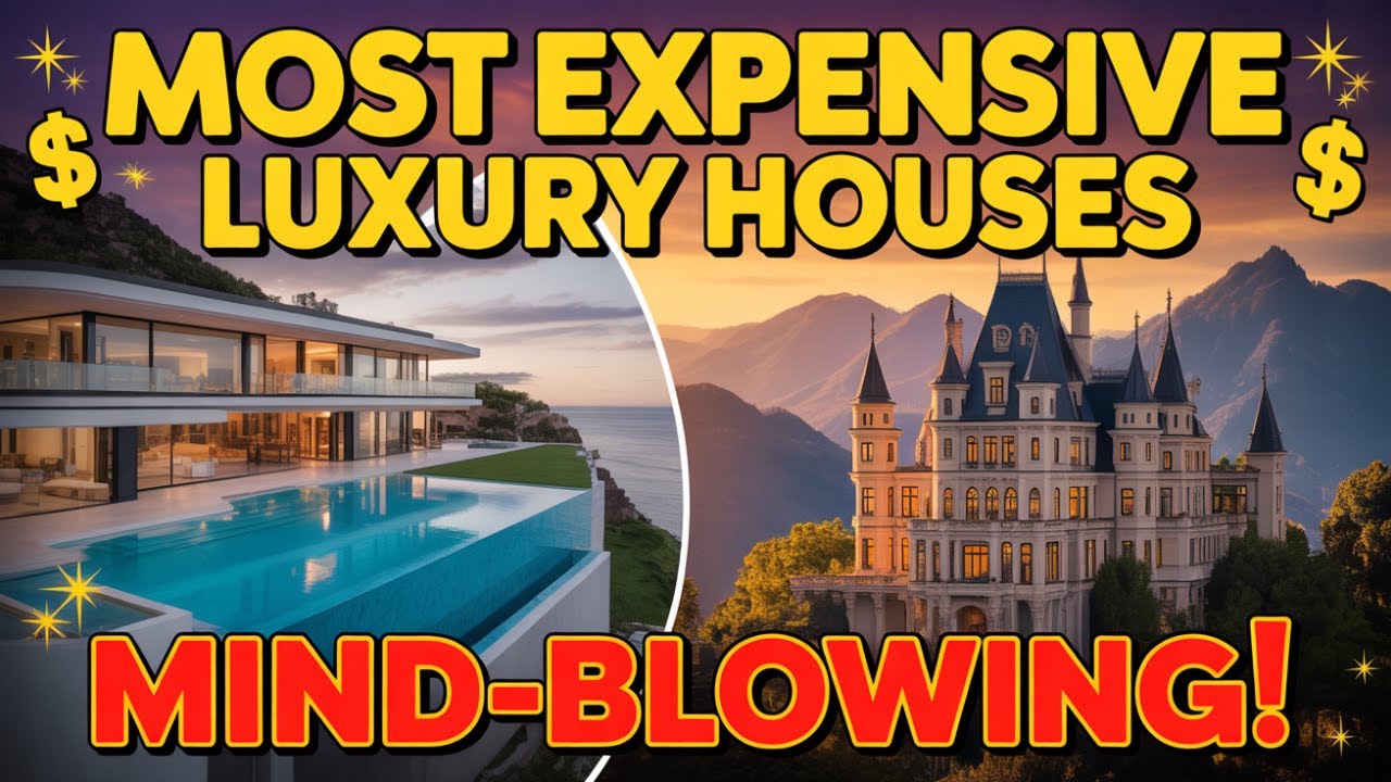 Most Expensive Luxury Houses in the World Mind Blowing / DesignNest Pro