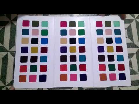 Fabric colour Chart/shade card/ leggings colour chart/ innerwar