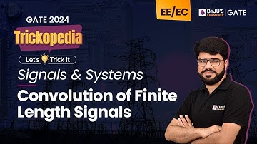 Convolution of Finite Length Signals (Trick📌) | Signals & Systems | GATE 2024 (EE/ECE) | BYJU