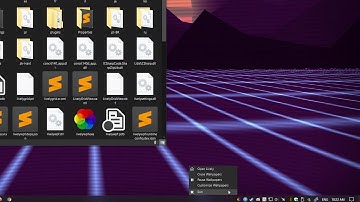 [Preview] Lively v1.0 Development Progress : New Customize menu, system-tray and more.