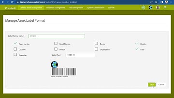 How To Create Asset Labels in Kumulsoft FAMS