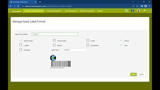 How To Create Asset Labels in Kumulsoft FAMS
