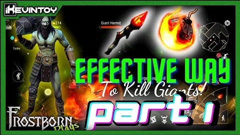 Effective way to kill Odin Giants Part 1 - SanctumOfOdin | Frostborn F2P Solo