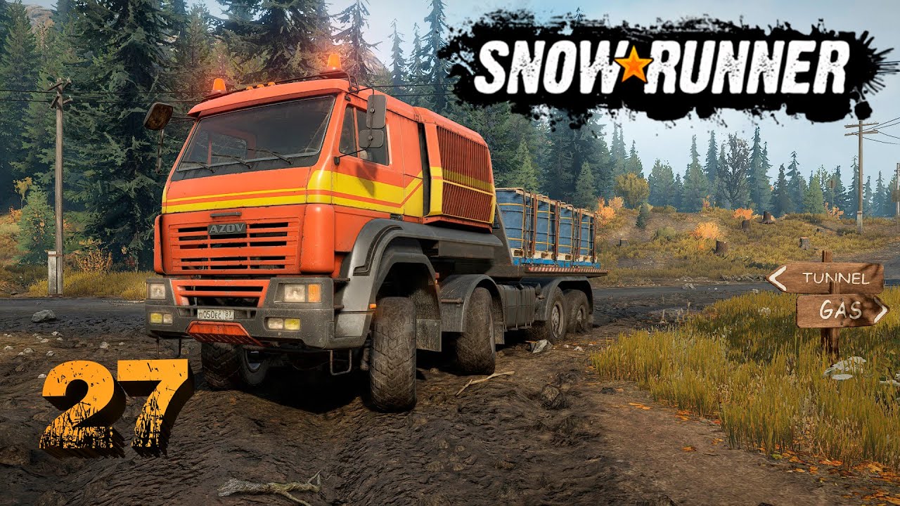 Snowrunner смитфилдская дамба машины
