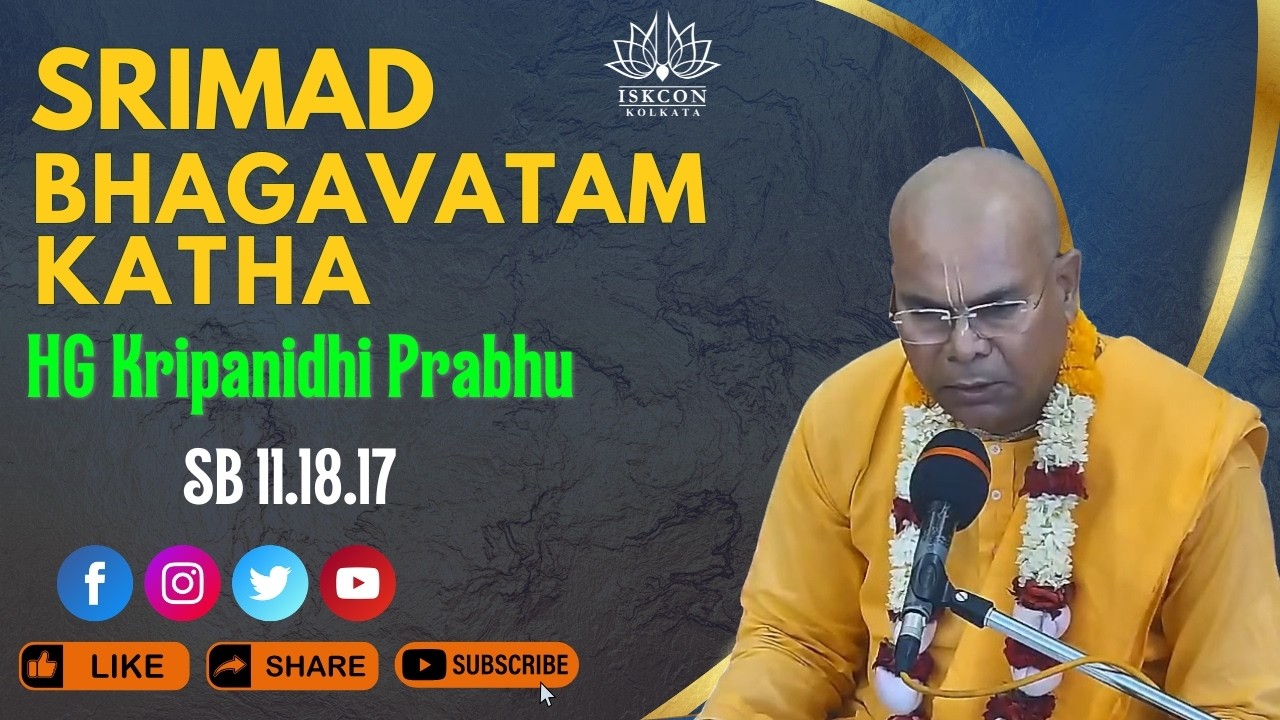SB 11.18.17 | 10th March 2026 | HG Kripanidhi Prabhu