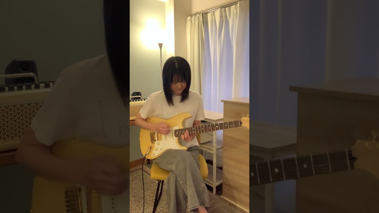 夏夜のマジック - indigo la End【Erino Yumiki #guitararrangement】#shorts #guitarcover
