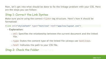 Troubleshooting CSS: How to Fix Your External Stylesheet Not Linking Issue