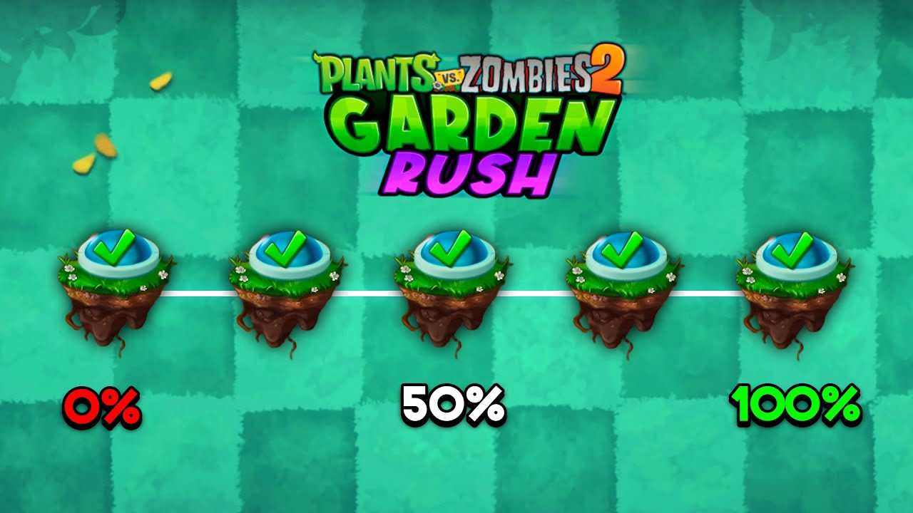 EL FINAL DE PVZ GARDEN RUSH - YouTube