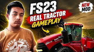 FS23 Mobile New Tractor Mod Review & Testing Punjabi | Realistic Farming Gameplay 🚜