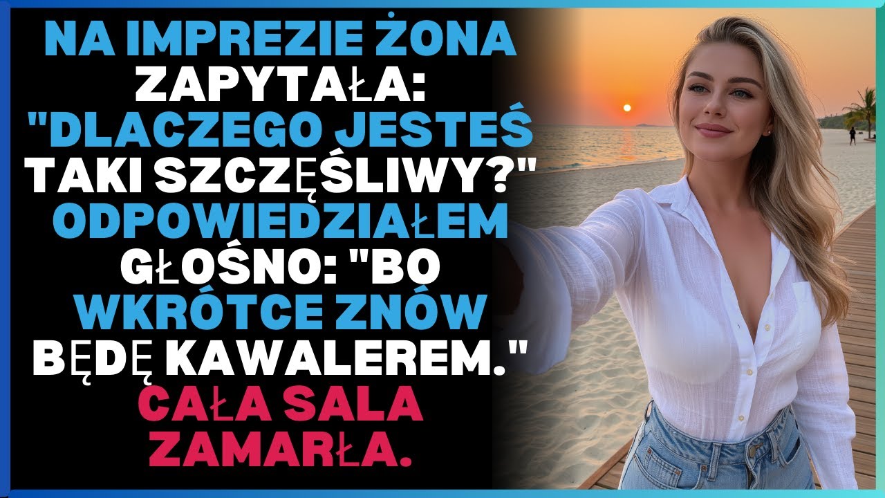 Na imprezie żona zapytała: 