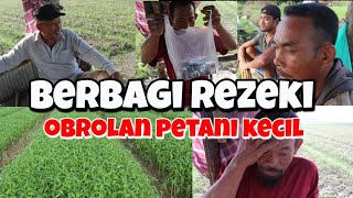 Berbagi rezeki buat Pak Abdul yusuf cs || Obrolan santai bersama warga di pagi hari