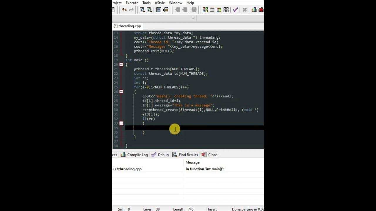 Passing Arguments to Threads in C++ Programming_knowledge YouTube