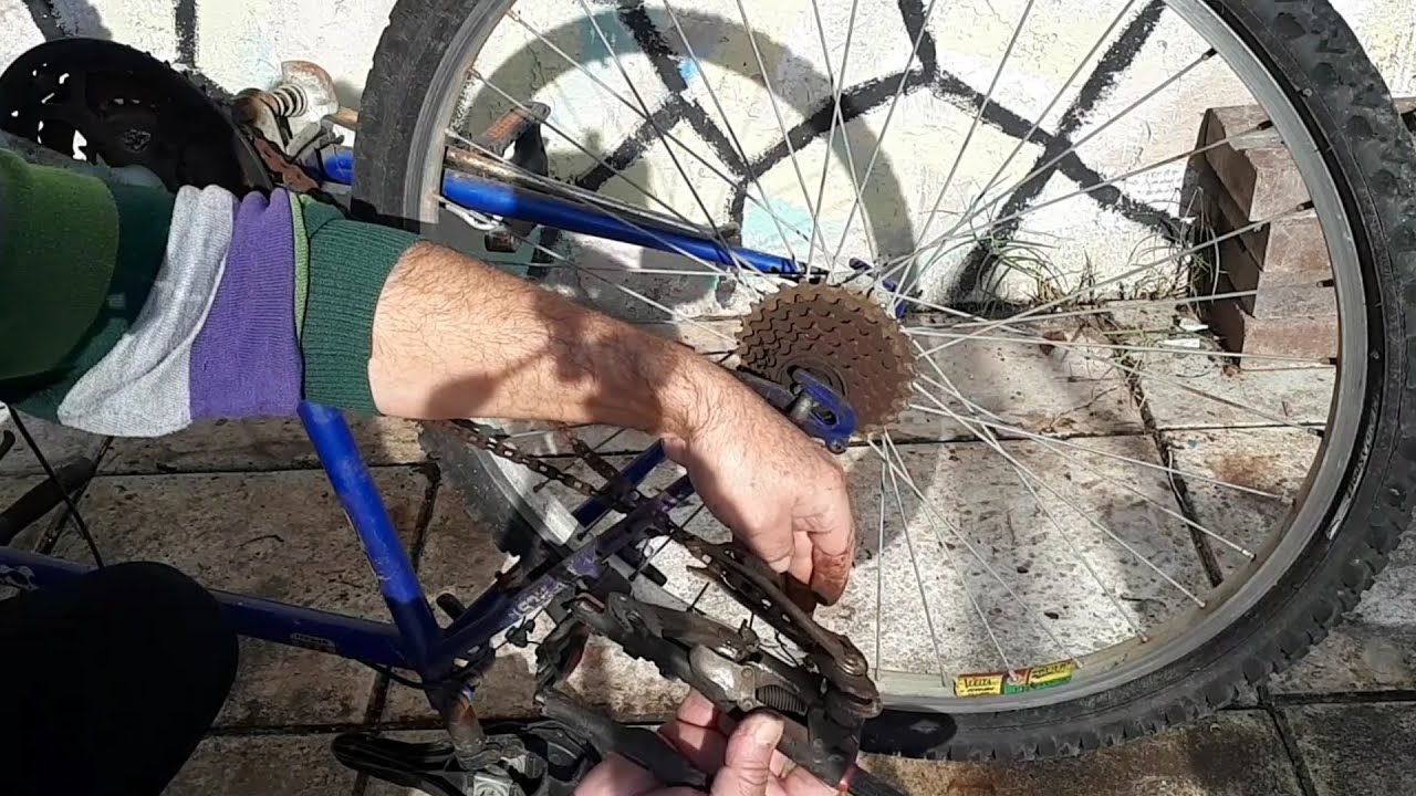 Αφαίρεση ταχυτήτων ποδηλάτου - YouTube