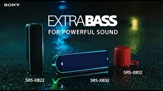 Sony Extra Bass無線揚聲器SRS-XB32SRS-XB22