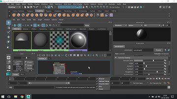 Maya 2016 (30- Applying Custom Textures  Part 1)