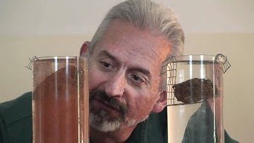 Raythesoilguy Demonstrates the Slake (or Soil Stability) Test