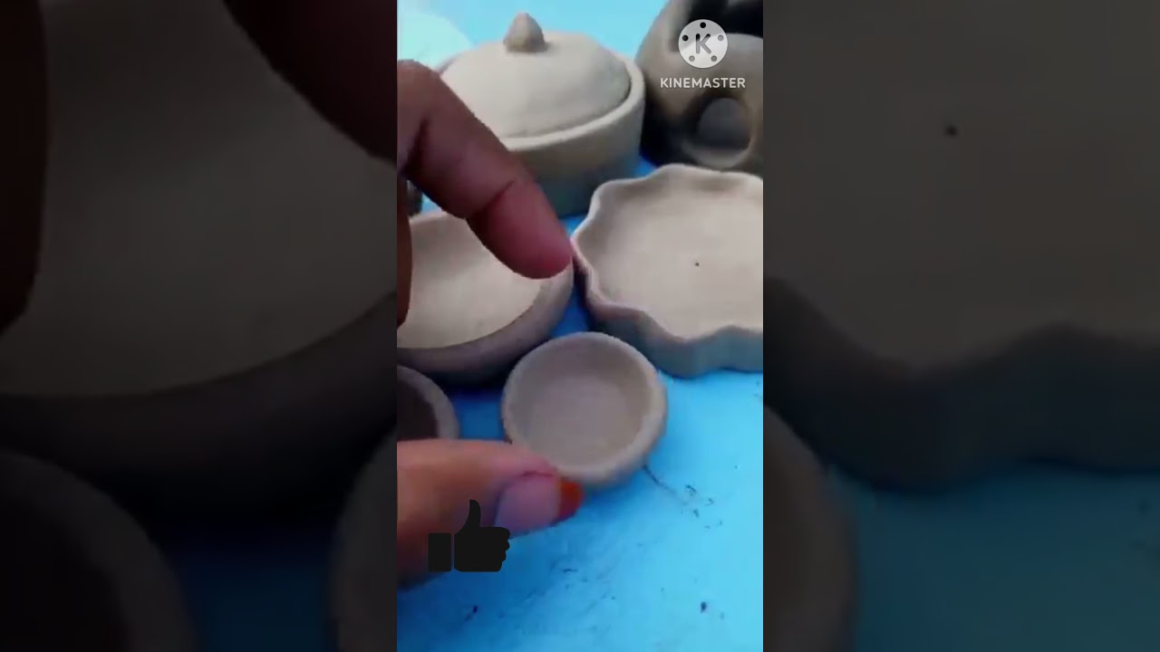 Amazing crafting with clay mitti# kitchen iteams# house# short video