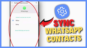 Hoe WhatsApp-contacten synchroniseren op een Samsung-telefoon