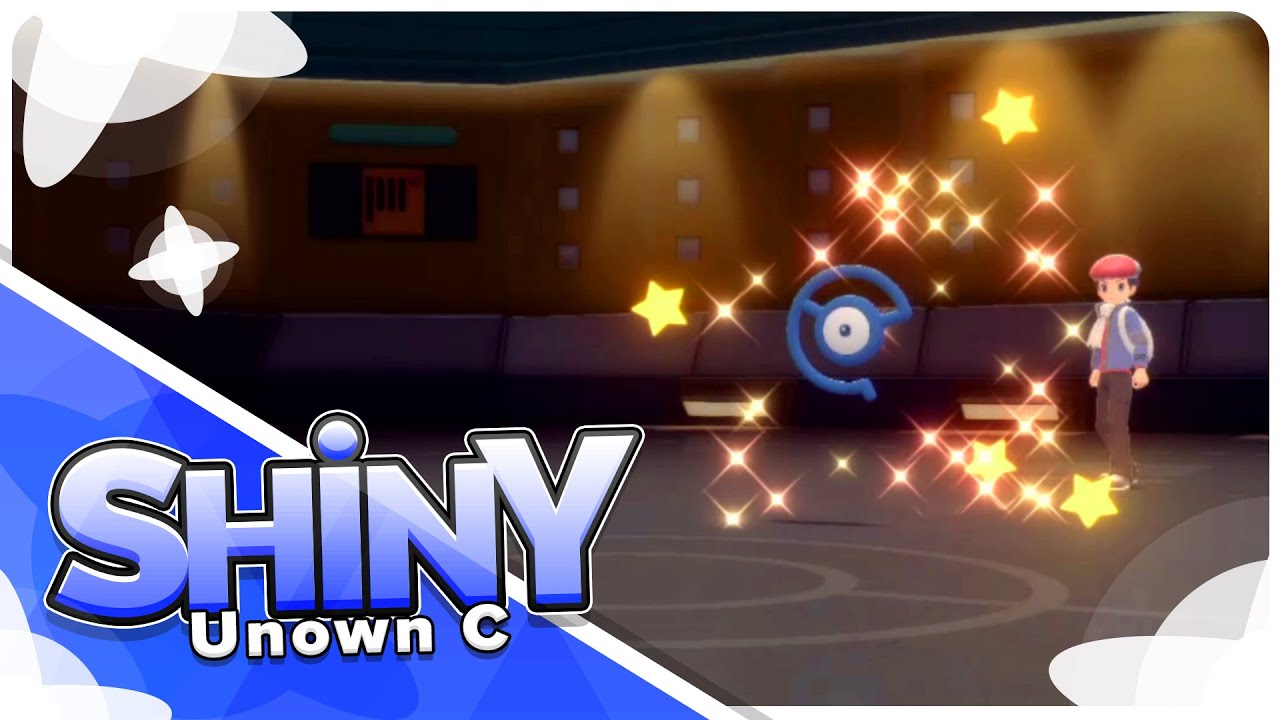 Shiny/non-shiny Unown 6IV Brilliant Diamond/shining Pearl 