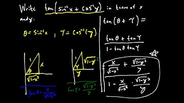 Addition and Subtraction Formula - Inverse Trig Functions