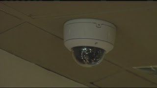 Security cameras help police find a break-in suspect